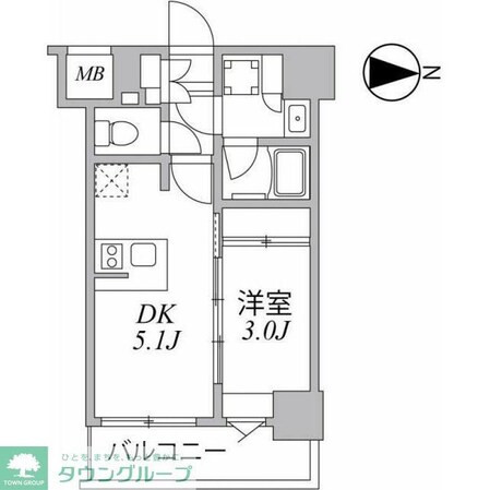 SYFORME住吉の物件間取画像